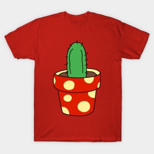 Cactus in Spotted Pot T-Shirt